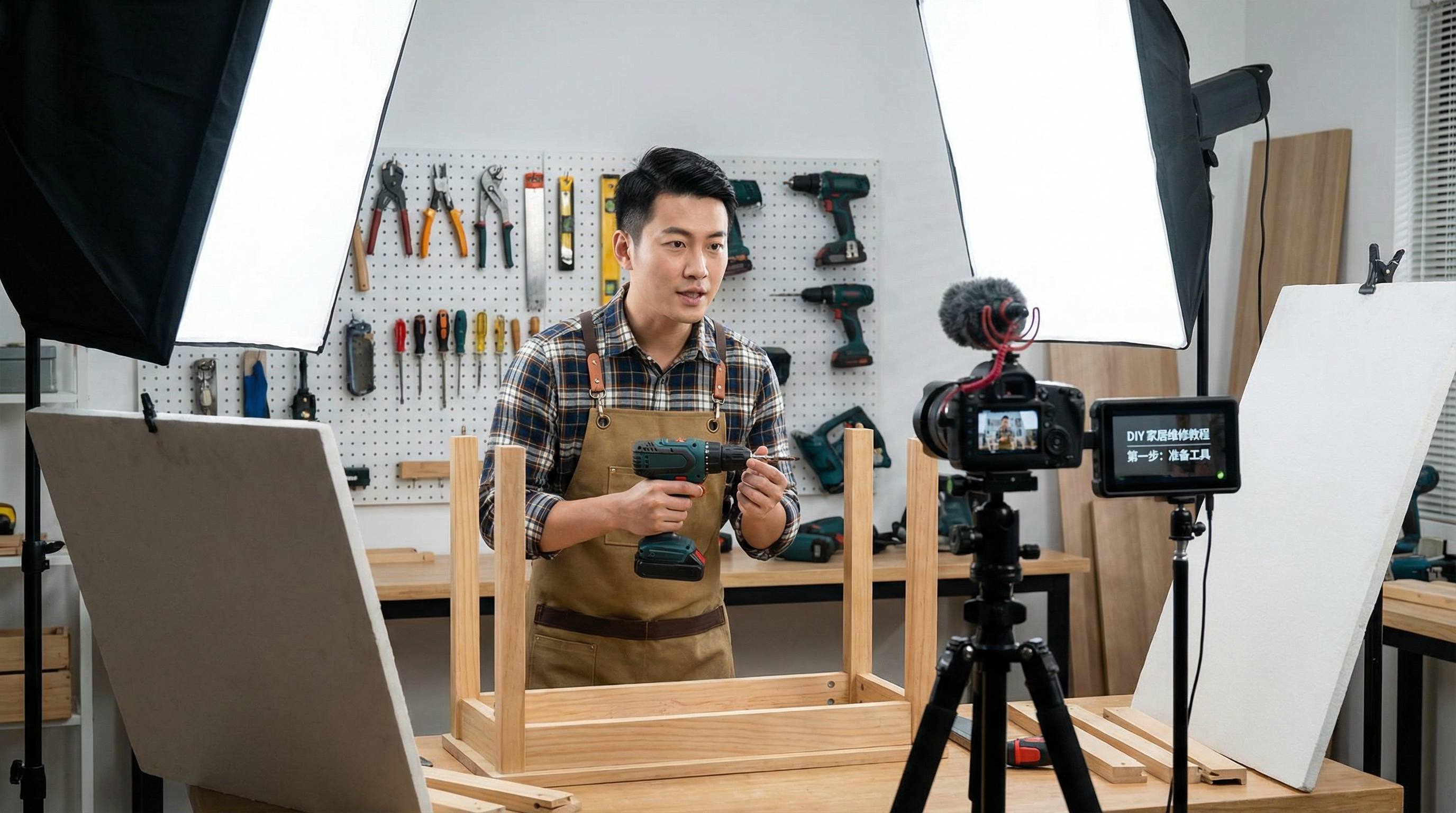 糖心Vlog生活技能视频 - 家居改造视频教程:小户型收纳技巧大全